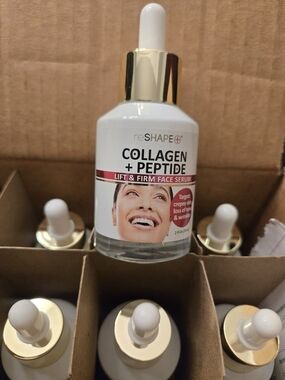 Collagen + Peptide Lift & Firm Face Serum - White